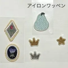 アイロンワッペン　6枚