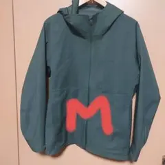美品ユニクロ ブロックテックパーカーMサイズ　グリーン　　　　値引き不可
