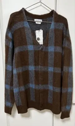 新品未使用CIAOPANIC TYPY ジャガードシャギー チェックカーディガン