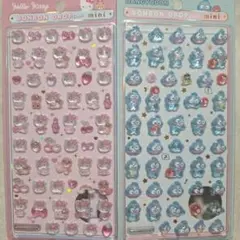 【正規品】サンリオボンボンドロップシールミニ ハローキティピンク　ハンギョドン