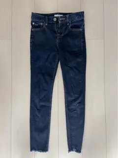 マウジー　moussy ダークブルー スキニーデニム　25 S