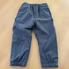 ユニクロ　裏起毛パンツ　暖パン　グレー　サイズ100