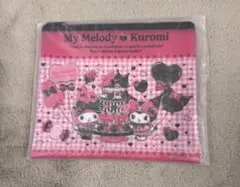 【新品】ハッピーくじ　マイメロディー　クロミ　E賞フラットポーチ