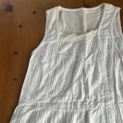 ELLIFE アイボリー キャミワンピース Mサイズ