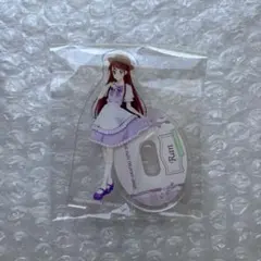 アイカツ　紫吹蘭　カントリーワンピース トレーディングアクリルスタンド