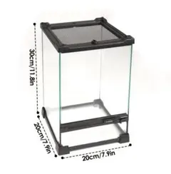 爬虫類用ケージ レインフォレスト ガラスケージS　新品未使用品 タイトル 爬虫類用ケージ ガラスケージs レインフォレスト - メルカリ