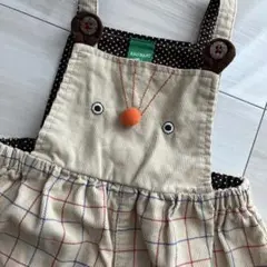 【未使用】RAG MART ベビー サロペット 80cm コーデュロイ