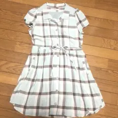 ギンガムチェック ワンピース