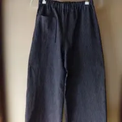 着物リメイク ワイドパンツ