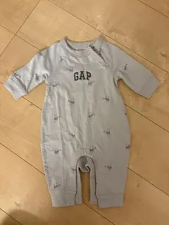 GAP グレー ロンパース 0-3ヶ月