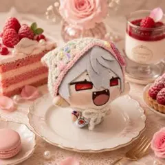 にじまるっと ちびぐるみ ぬい服 ひまわりのバブーシュカ ヘッドドレス