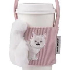 【新品】台湾 STARBUCKS 猫モチーフ カップホルダー 海外スタバ 限定品