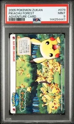 ピカチュウ ピチュー カードダス アニメムービー2 バンダイ PSA9
