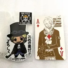 ONE PIECE サボ　コラボ350ステッカー　トランプ　セットのサムネイル