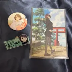 呪術廻戦 家入硝子 アクリルキーホルダー 缶バッジセット - メルカリ