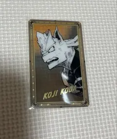 ヒロアカ原画展　箔押しクリアカード　口田