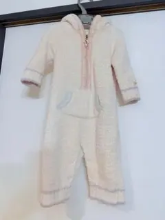 ジェラートピケ ボーダーロンパース