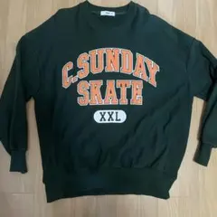 WEGO C.SUNDAY SKATE スウェット M