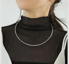 クライフ　ネックカフ　チョーカー　サージカルステンレス316L シルバー