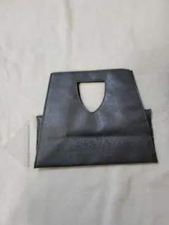 agete アガット グレー ショッパーバッグ