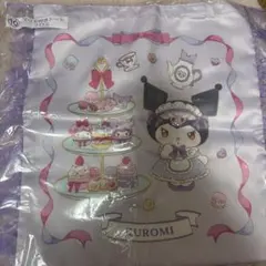 サンリオ クロミ フリル付きトートバッグ