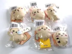 【全6点】 ちいかわ うさぎだらけくじ E賞コンプリート ぬいぐるみバッジ