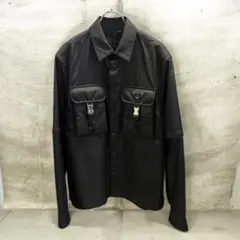 正規品】PRADA 25AW コーデュロイシャツ 中綿入り Sサイズ ネイビー