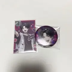 n*)様 にじさんじ Oriens 3周年 佐伯イッテツ カード 缶バッジ