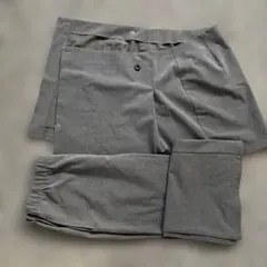 GU イージーパンツ グレー ワイドパンツ Lサイズ　お買い得　2点セット