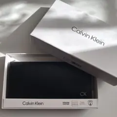 ゲリラセール⚡️美品 Calvin Klein 本革 二つ折り財布 RFID対応