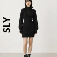 SLY ジップアップ 2ピース ショートワンピース ミニワンピースのサムネイル