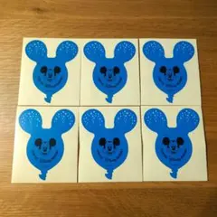 ディズニーシー　25周年　スパークリングジュビリー　バルーンシール　6枚セット