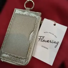 リング付きコイン&カードケース　フラグメントケース