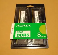ADATA DDR5 5600MHz 8GB x 2枚組 メモリーのサムネイル