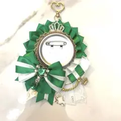 痛ロゼット グリーン　緑　小さめ