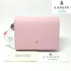 新品 ランバンオンブルー 2つ折り財布 メラニー コンパクト財布 ミニ財布