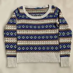 極美品】ポロラルフローレン ニットベスト フェアアイル柄 現行