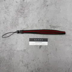 GUCCI グッチ シェリーライン ストラップ キャンバス シルバー金具