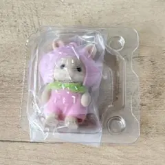 シルバニアファミリー　赤ちゃんフルーツパーティ2　みるくウサギ　赤ちゃん 桃