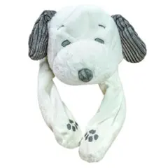 ユニバ　ファンキャップ　スヌーピー　ぴょこ耳カチューシャ　被り物USJ