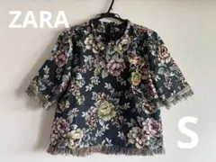 【美品✨】ZARA woman 試着のみ　半袖　Sサイズのサムネイル