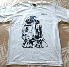 スターウォーズ】新品Tシャツ R2-D2 アストロメック 輸入品 グレー L 