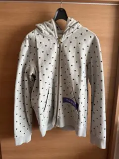 TOMMY ドット柄 パーカー M