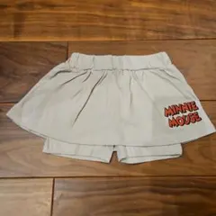 新品 ミニーマウス キュロット ベージュ