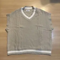 WEGO ニット　ベージュ　L