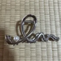 ヘアクリップ シルバー