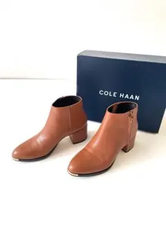 美品 コールハーン ショーブーツ キャメル 37 1/2