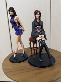 FF VII STATIC ARTS ティファドレス Ver. 2体セット