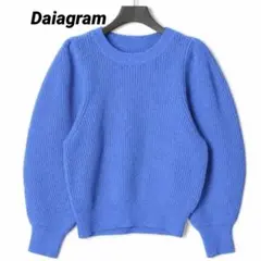 【新品タグ付き】Daiagram ボリュームスリーブ リブ編みセーター