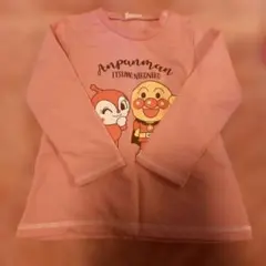 アンパンマン 長袖Tシャツ 100サイズ ピンク
